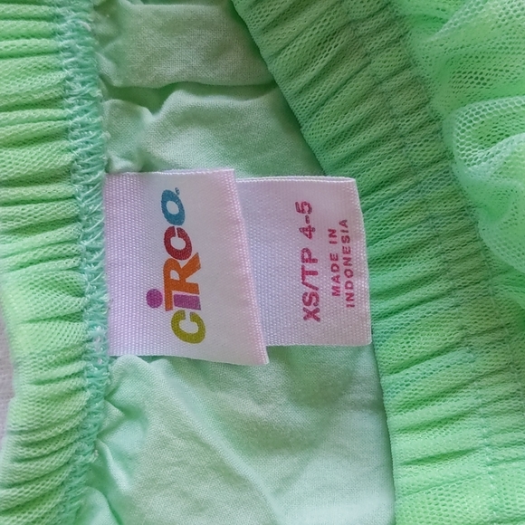 Circo Green Layered Tutu Skirt - Picture 2 of 4
